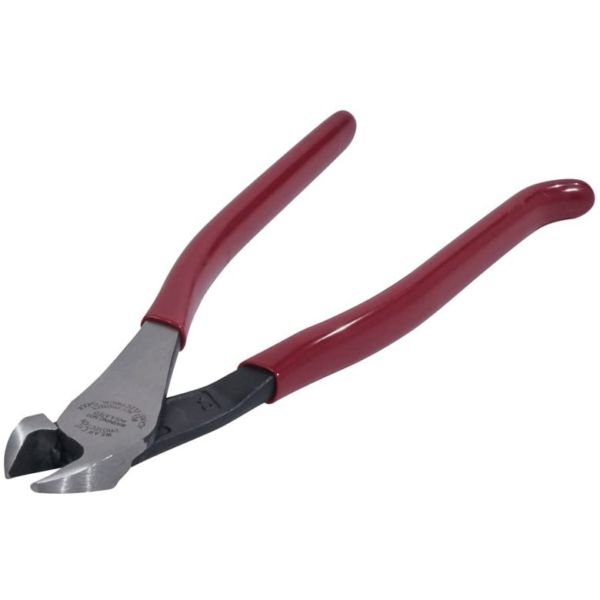 KLEIN Diagonal-Cutting Pliers, Angled Head 8&quot; 1