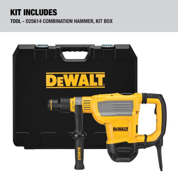 DEWALT® 1-3/4" SDS Max Combination Rotary Hammer Kit 2