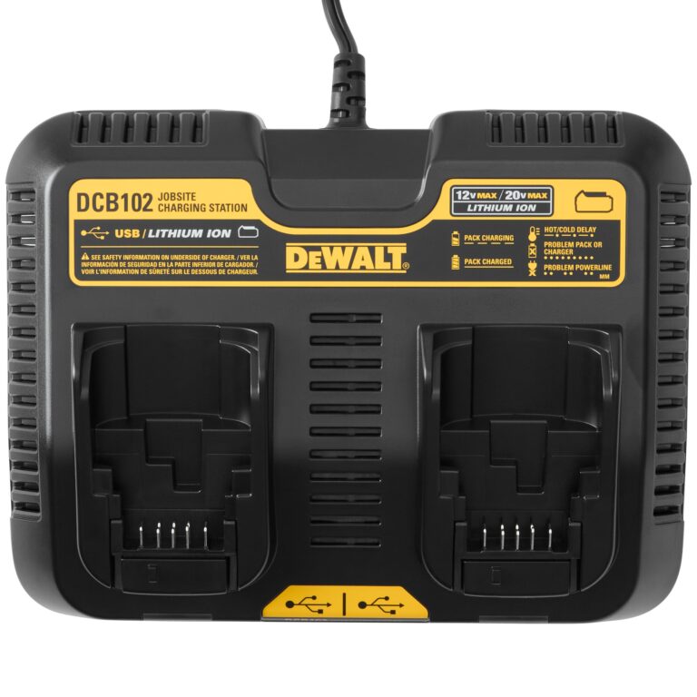 DEWALT 12V MAX 20V MAX Lithium Ion Vehicle Battery Charger