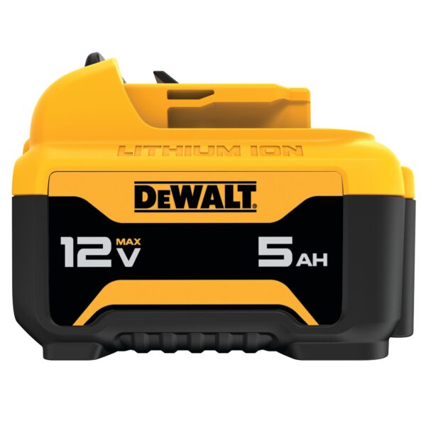 DEWALT 12V MAX* 5.0Ah Lithium Ion Battery 2
