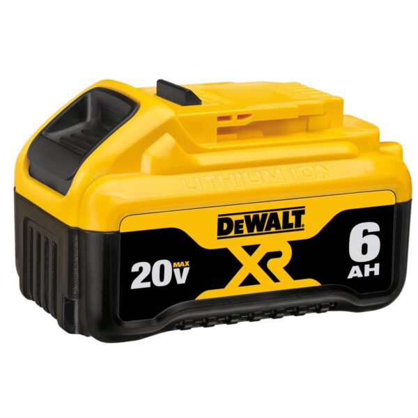 DEWALT 20V MAX* XR® 6Ah Battery 1