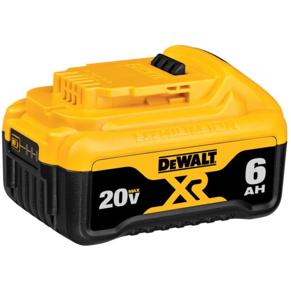 DEWALT 20V MAX* XR® 6Ah Battery 2