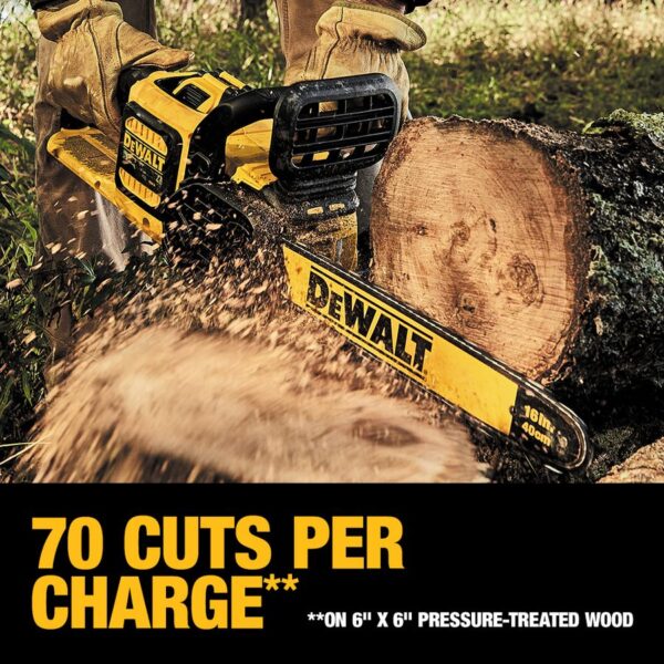 DEWALT FLEXVOLT® 60V MAX* Brushless 16&quot; Chainsaw Kit 5