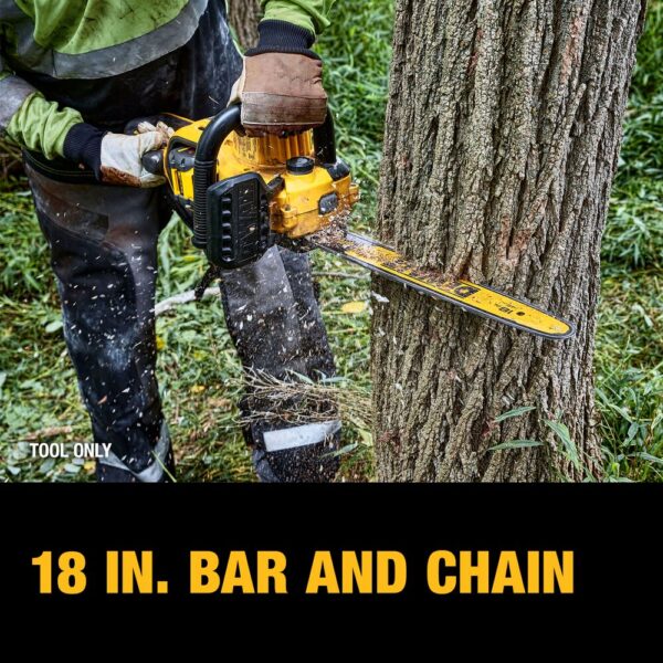 DEWALT 60V MAX* Brushless Cordless 18 in. Chainsaw (Tool Only) 7