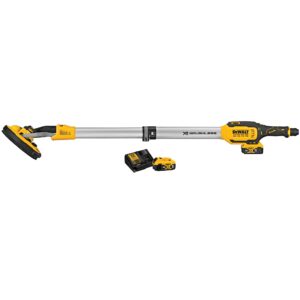 Dewalt drywall sander with batteries and battery charger