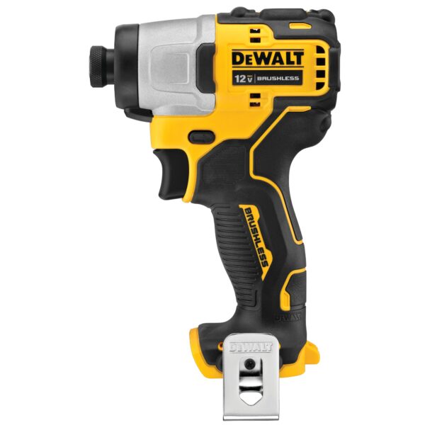 DEWALT XTREME™ 12V MAX* Brushless 1/4 in. Cordless Impact Driver (Tool only) 1