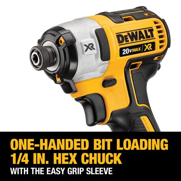 DEWALT 20V MAX* XR® 1/4&quot; 3-Speed Impact Driver (Tool Only) 6
