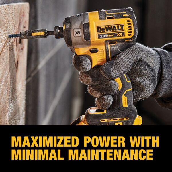 DEWALT 20V MAX* XR® 1/4&quot; 3-Speed Impact Driver (Tool Only) 8