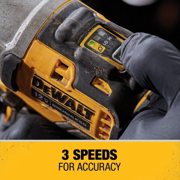 DEWALT XTREME™ 12V MAX* Brushless 3/8 in. Cordless Impact Wrench (Tool Only) 6