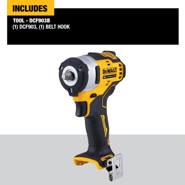 DEWALT XTREME 12V MAX* Brushless 3/8 in. Cordless Impact Wrench (Tool Only) 5