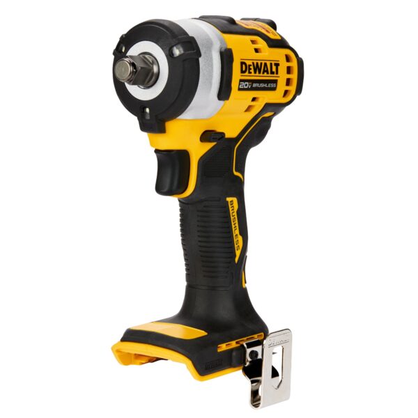 DEWALT 20V MAX* 1/2 in. Cordless Impact Wrench with Hog Ring Anvil (Tool Only) 2