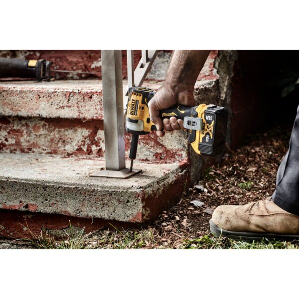 DEWALT 20V MAX* 1/2 in. Cordless Impact Wrench with Hog Ring Anvil (Tool Only) 8