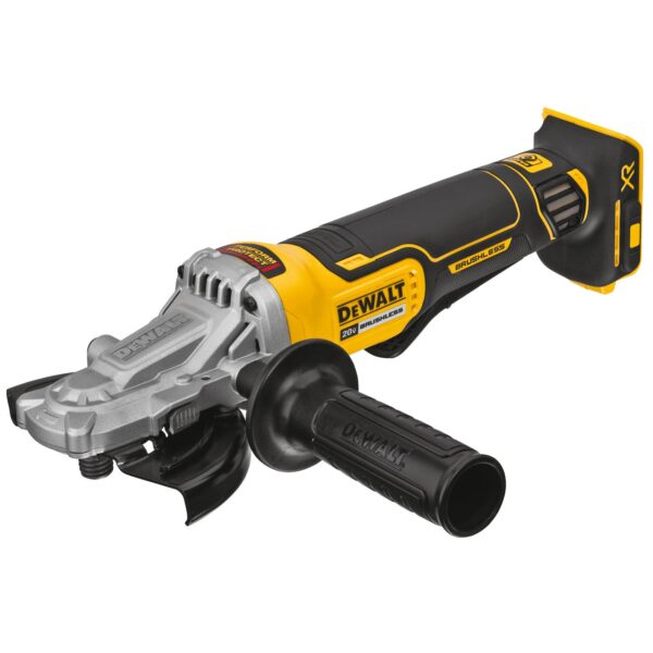 DEWALT 20V MAX* XR® 5in. Flathead Paddle Switch Small Angle Grinder (Tool Only) 1