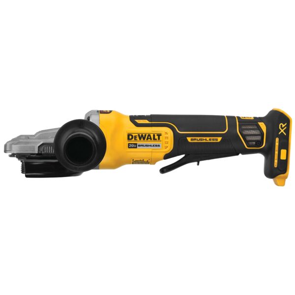 DEWALT 20V MAX* XR® 5in. Flathead Paddle Switch Small Angle Grinder (Tool Only) 2