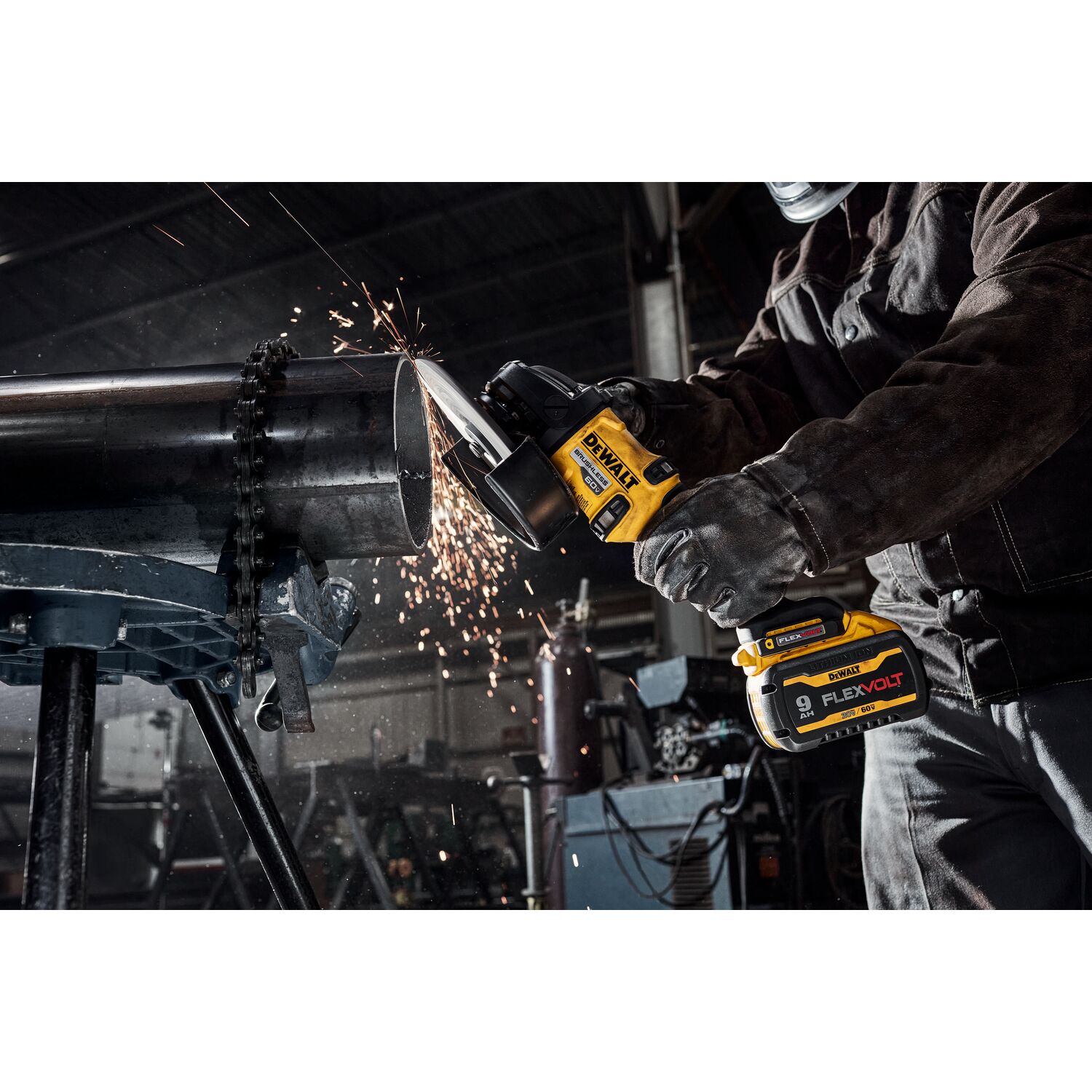 Dewalt grinder on sale with brake