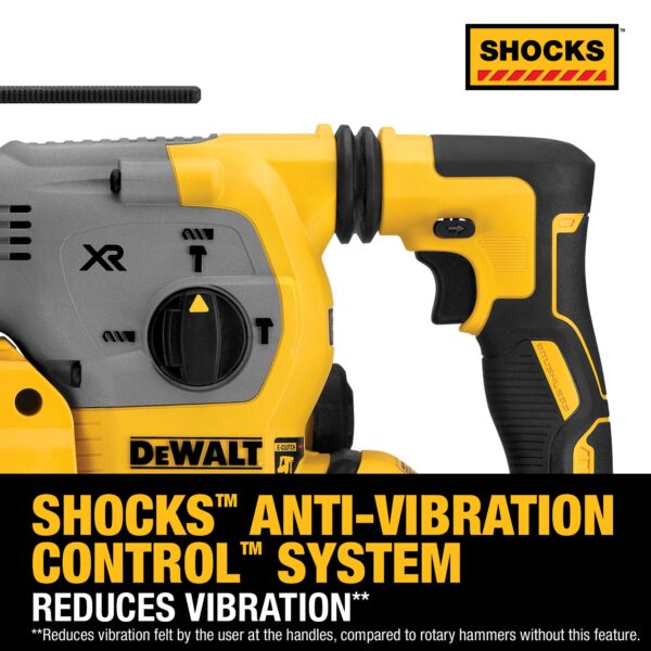 DEWALT 20V MAX* 1-1/8&quot; XR® Brushless Cordless SDS PLUS Rotary Hammer (Tool Only) 4
