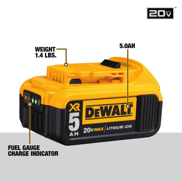 DEWALT® 20V MAX* XR Brushless 4 Tool Combo Kit 5