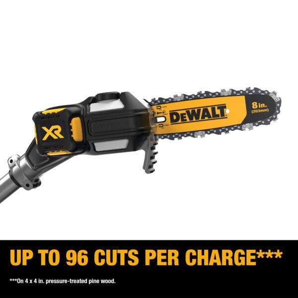 DEWALT® 20V MAX* Cordless Pole Saw and Pole Hedge Trimmer Combo Kit 2