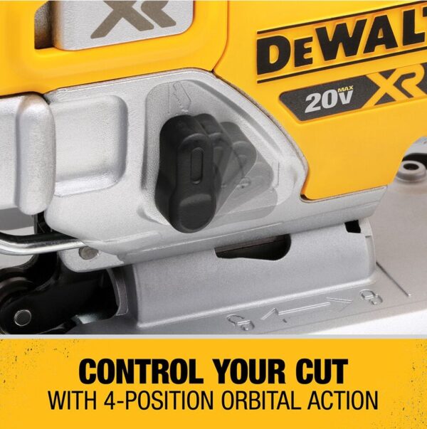 DEWALT 20V MAX* XR® Cordless Jig Saw Kit 5