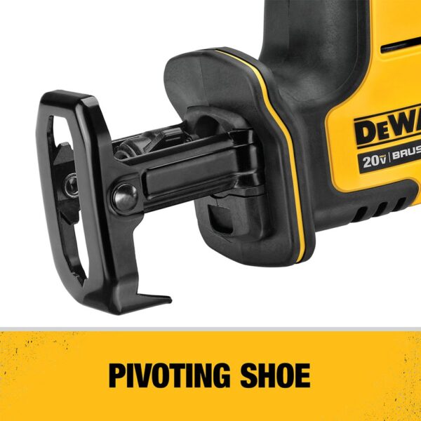 DEWALT ATOMIC 20V MAX* Cordless One-Handed Recip Saw (Tool Only) 5