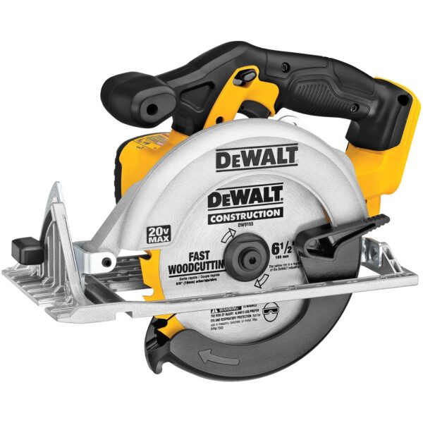 DEWALT 20V MAX* 6-1/2 in. Circular Saw (Tool Only) 1