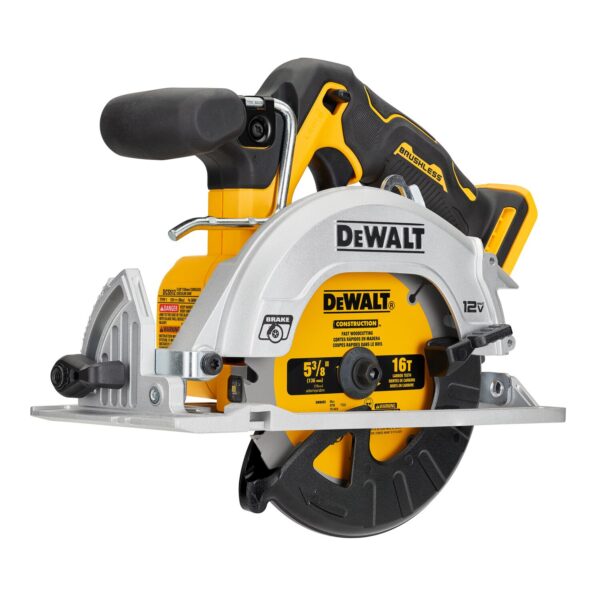 DEWALT XTREME™ 12V MAX* 5-3/8 in. Brushless Cordless Circular Saw (Tool Only) 1