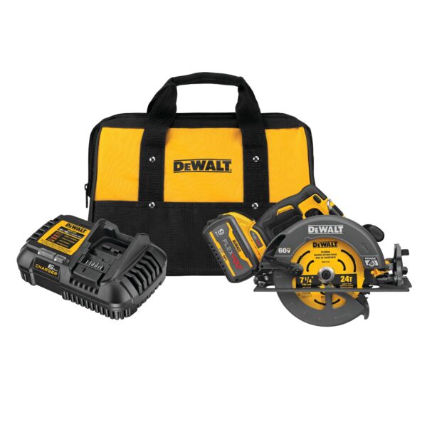 DEWALT FLEXVOLT® 60V MAX* Brushless 7-1/4" Cordless Circular Saw with Brake Kit 1