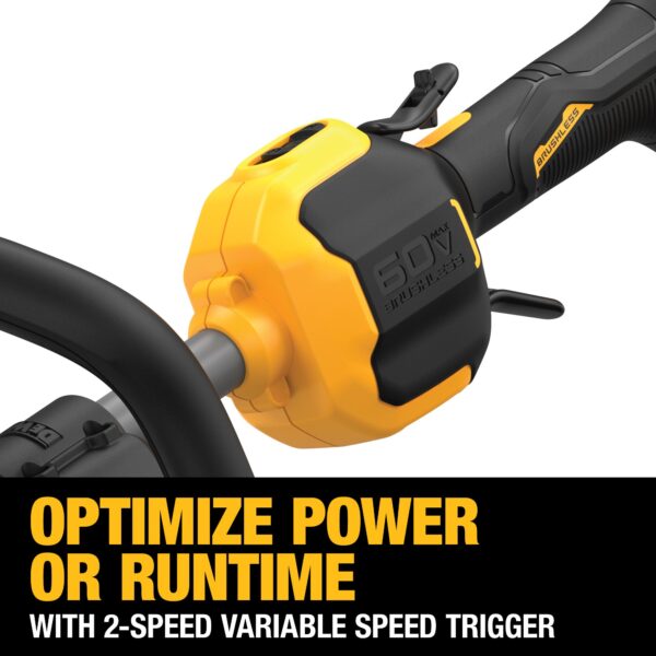 DEWALT 60V MAX* 17 in. Brushless Attachment Capable String Trimmer (Tool Only) 3