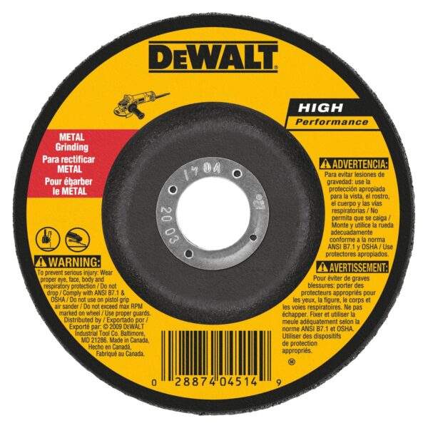 DEWALT® HP 6&quot; Grinding Wheel 1