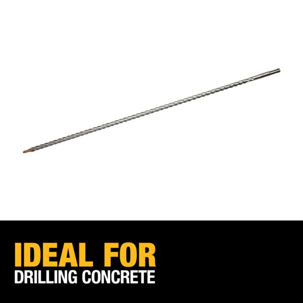 DEWALT Concrete Drill Bit 3/8" x 24" OAL, SDS Plus 3