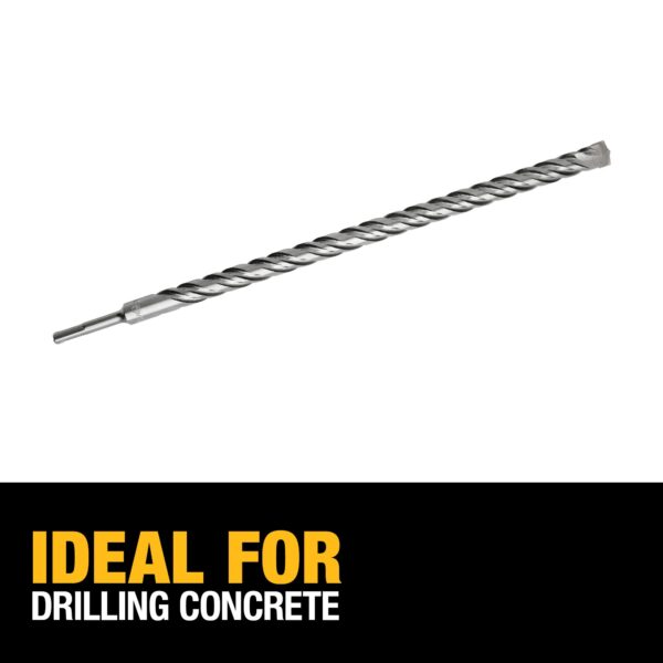 DEWALT Concrete Drill Bit 3/4" x 18" OAL, SDS Plus 3