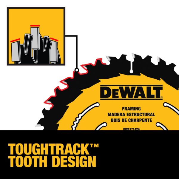 DEWALT 7-1/4" 24 Tooth Circ Saw Blade - Framing 4