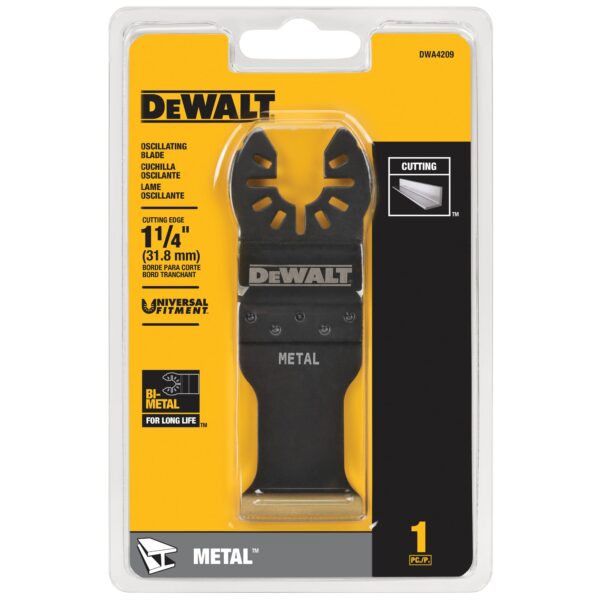 DEWALT Oscillating Metal Cutting 1-1/4" Blade 2
