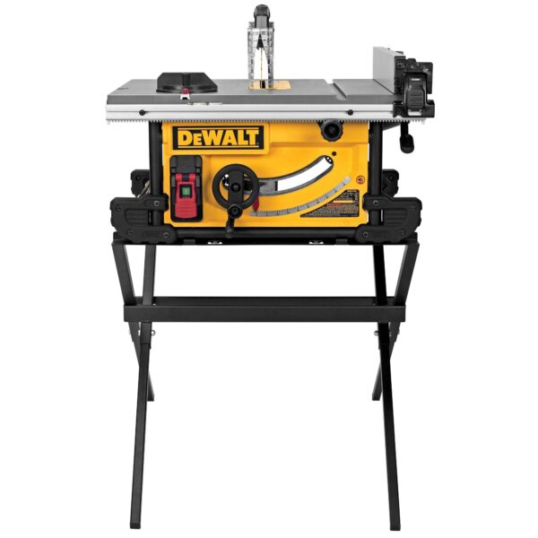 DEWALT 10 in. Table Saw with Scissor Stand 2