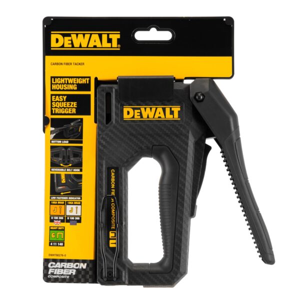 DEWALT Carbon Fiber Composite Staple Gun 4