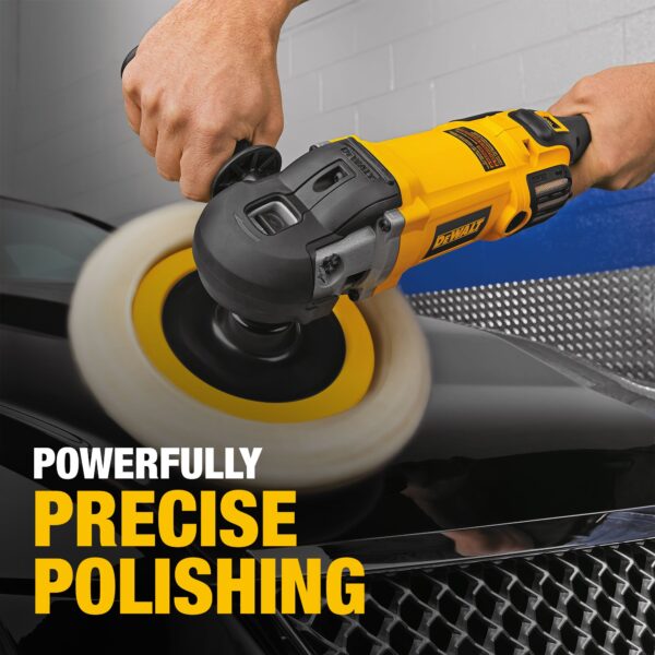 DEWALT 7&quot; / 9&quot; Variable Speed Polisher with Soft Start 4