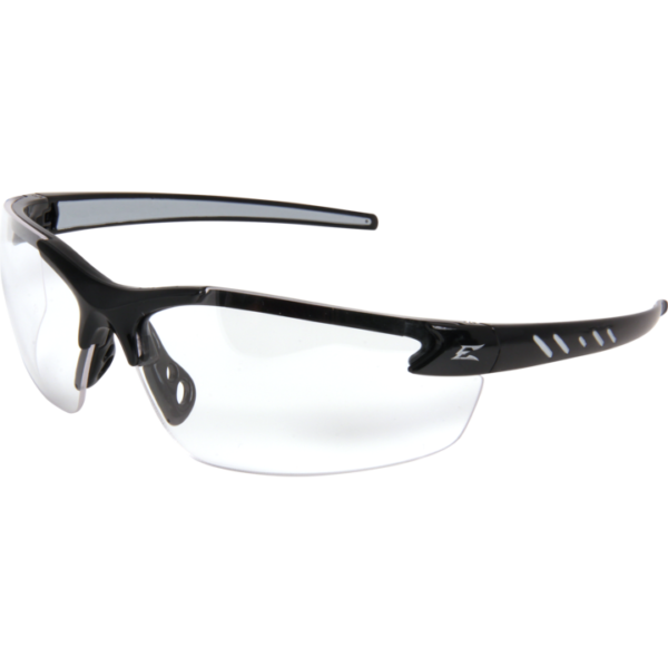 EDGE Zorge G2 Safety Glasses - Blk Frame Clear Lens 1