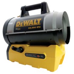 Dewalt 20V MAX* 68,000 BTU Cordless Forced Air Propane Heater