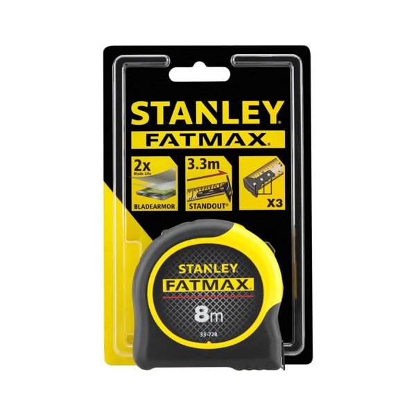 STANLEY® FATMAX® 8 Meter Tape Measure - Metric Only 3
