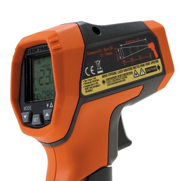 KLEIN Dual Laser Infrared Thermometer 12:1 Ratio 4