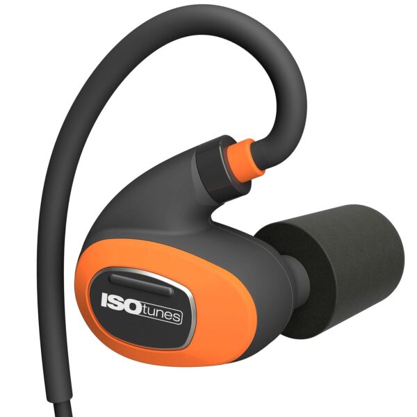ISOTUNES PRO 2.0 Wireless Bluetooth Earbuds, Safety Orange 3