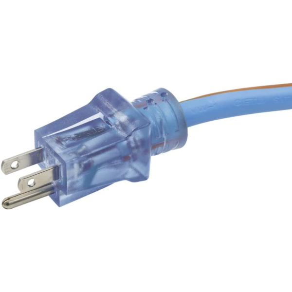 PRIME Arctic Blue™ All-Weather 100 Ft Extension Cord 14/3 3
