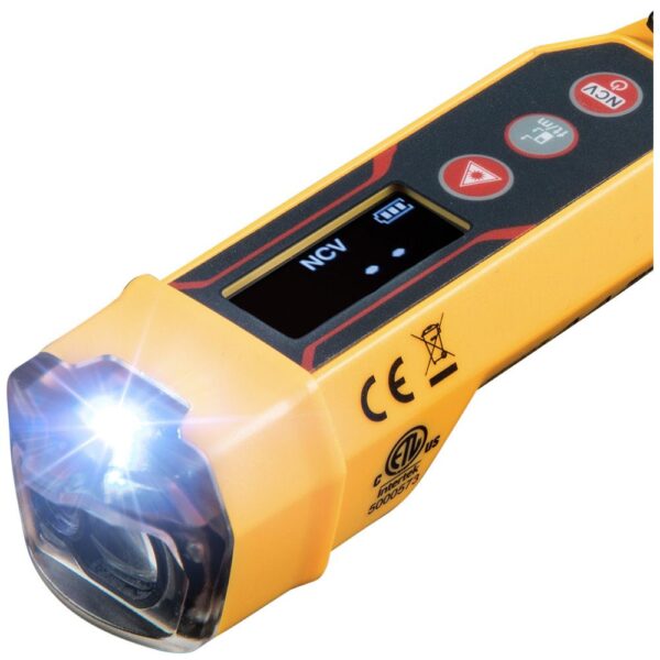 KLEIN Non-Contact Voltage Tester Pen, 12-1000V AC, w/ Laser Distance Meter 2
