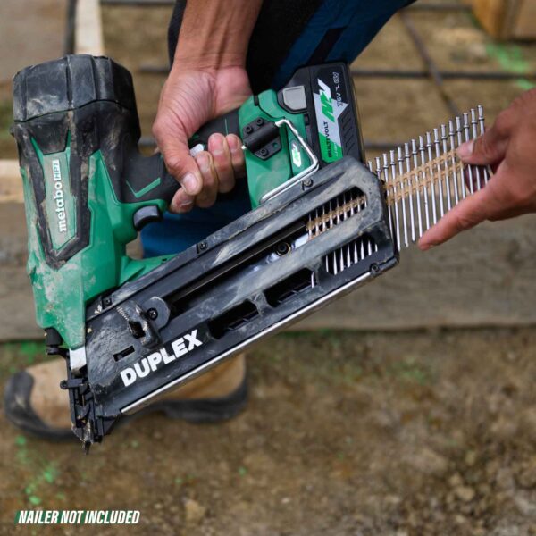 METABO HPT 36V MultiVolt Cordless Duplex Nailer Kit - Image 6