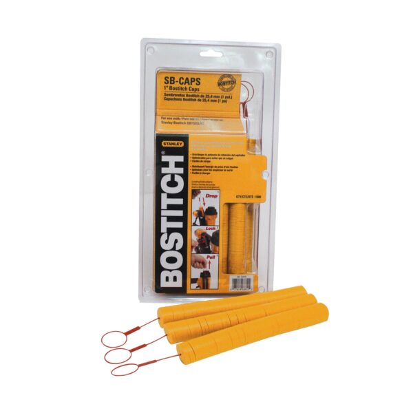 BOSTITCH® Plastic Caps 1000 Pack 1