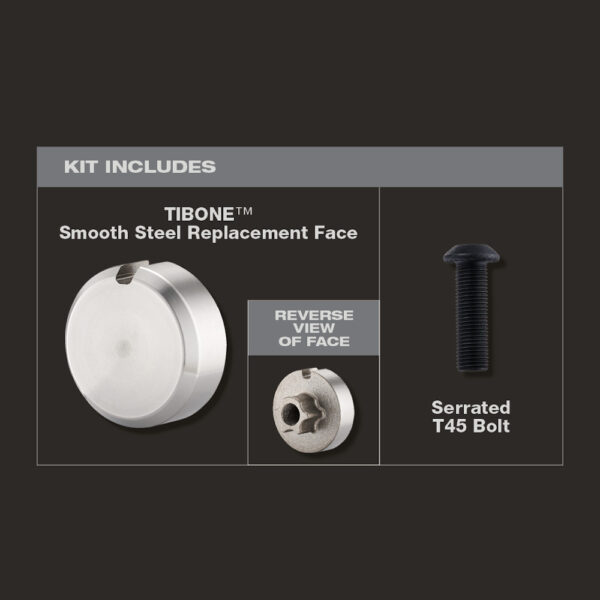 STILETTO® TIBONE™ Smooth Steel Replacement Face 3