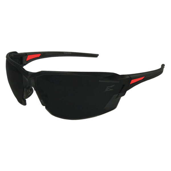 EDGE Nevosa Safety Glasses - Blk Frame w/ Gasket Smoke Std Anti-Fog Lens 1
