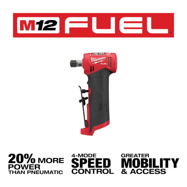 MILWAUKEE M12 FUEL™ 1/4&quot; Right Angle Die Grinder (Tool Only) 5