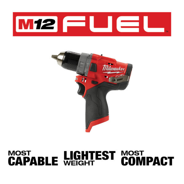 MILWAUKEE M12 FUEL™ 1/2&quot; Hammer Drill (Tool Only) 4
