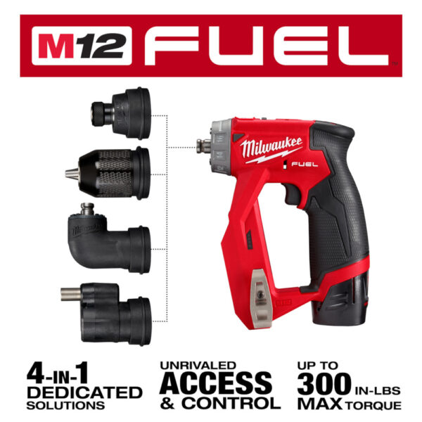 MILWAUKEE M12 FUEL™ Installation Drill/Driver Kit 4